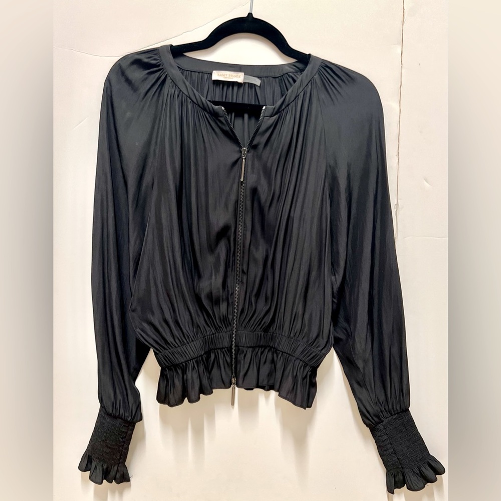 Ramy Brook Arly Convertible zip up top/jacket